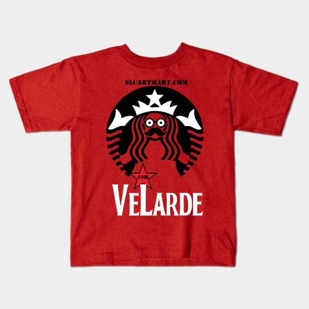 V for Velarde tee Kids T-Shirt by V for Velarde